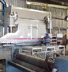 Click here to view a conversion chart for our 230 ton press brake.